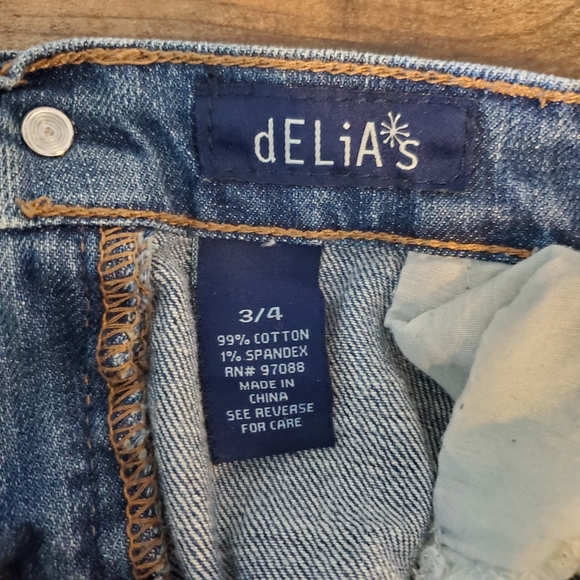 Delia's Distressed Ankle Jeans - Picture 4 of 4